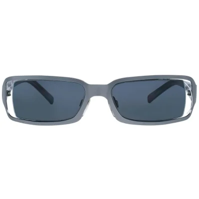 Gray Metal Sunglasses