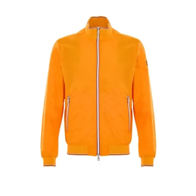 Orange Polyamide Bomber