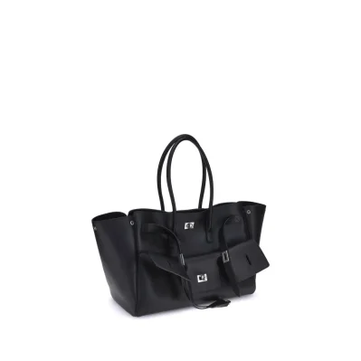 Black Calf Leather Bos Taurus Shoulder Bag