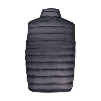 Black Polyamide Sleveless Jacket