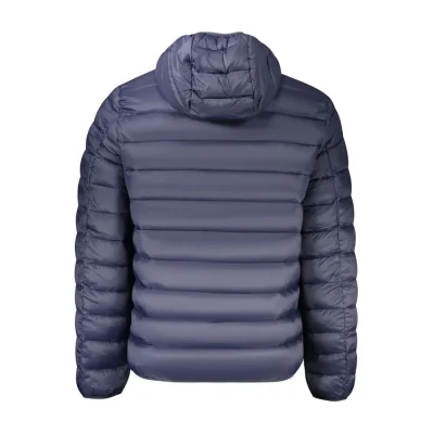 Blue Polyamide Jackets & Coat