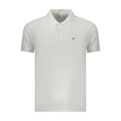 White Cotton Polo Shirt