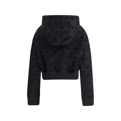 Black Cotton Sweatshirt