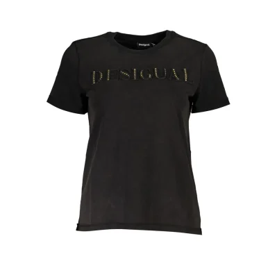 Black Cotton T-Shirt