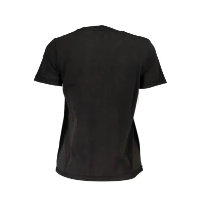 Black Cotton T-Shirt