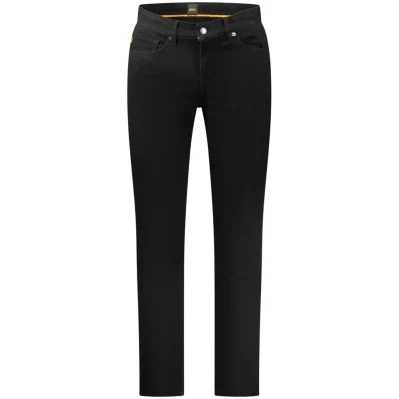 Black Cotton Jeans Denim
