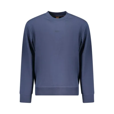 Blue Cotton Sweatshirt