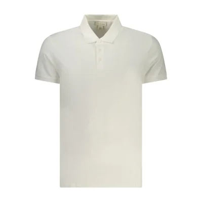 White Cotton Polo Shirt