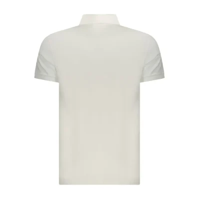White Cotton Polo Shirt