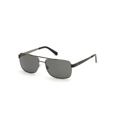 Gray Metal Sunglasses