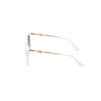 White Resin Sunglasses