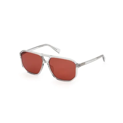 Gray Resin Sunglasses