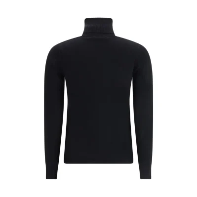 Black Wool Turtleneck