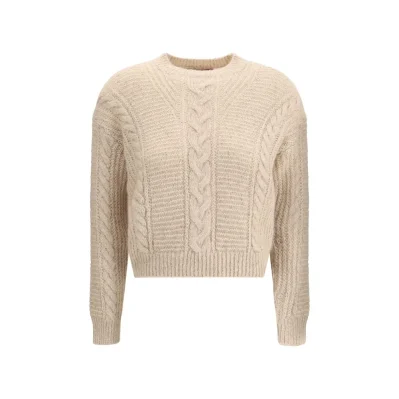 Beige Polyamide Sweatshirt