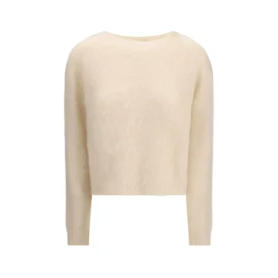 Beige Polyamide Sweatshirt