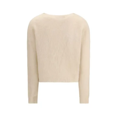 Beige Polyamide Sweatshirt