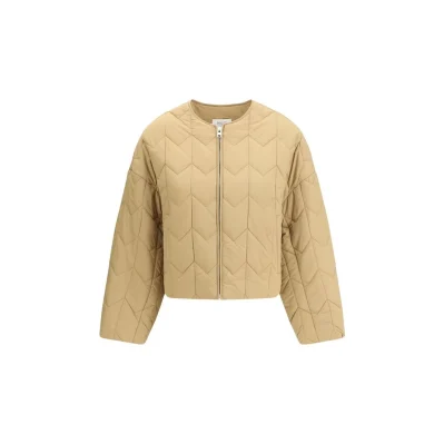 Brown Polyamide Shell Jacket