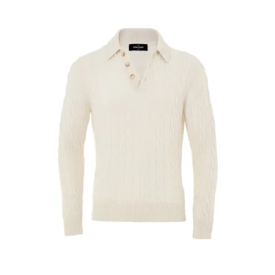 White Cashmere Cashmere Sweater