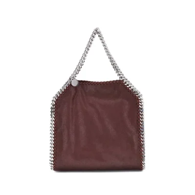 Brown Polyester Handbag