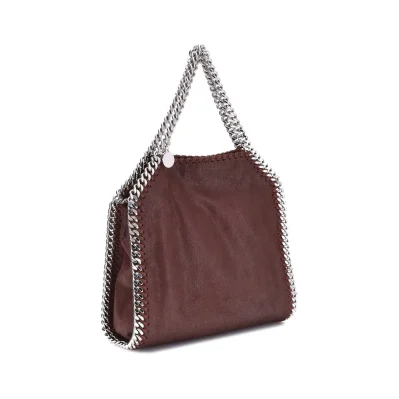 Brown Polyester Handbag