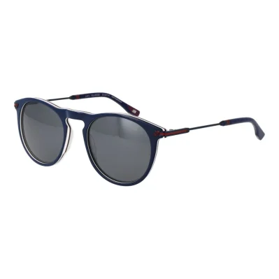 Blue Metal Sunglasses