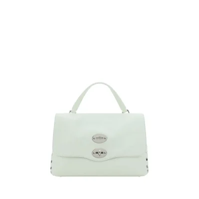 White Calf Leather Bos Taurus Shoulder Bag