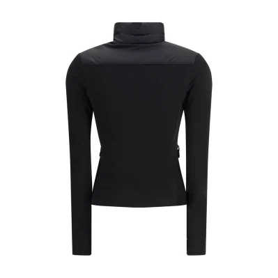 Black Polyester Sweatshirt