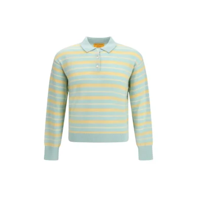 Multicolor Cashmere Polo Shirt