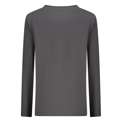 Black Cotton Women T-Shirt