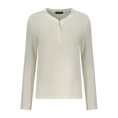 White Polyester Women's Sweater