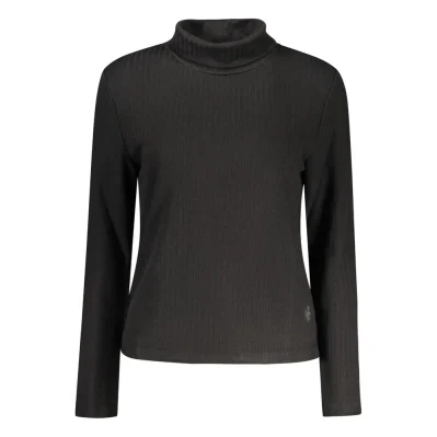 Black Polyester Women's Sweater