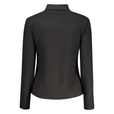 Black Polyester Women's Sweater