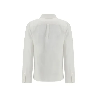 White Cotton Dress Shirt