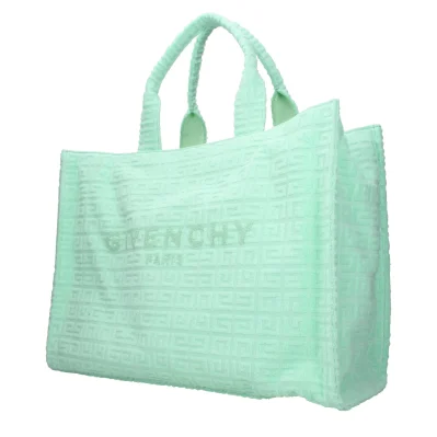 Green Fabric Handbag