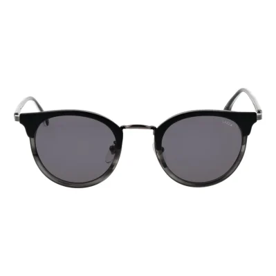 Black Stainless Steel Sunglasses