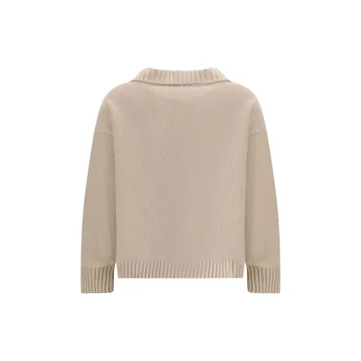 Beige Fleece Wool Top