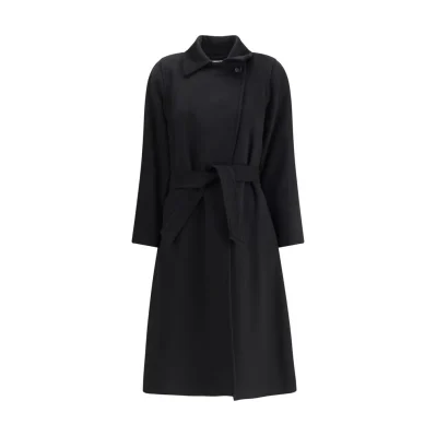Black Camel Hair  Coat
