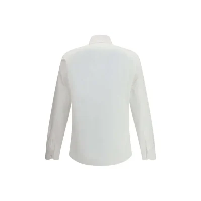 White Cotton Dress Shirt