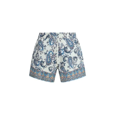 Multicolor Polyester Short And Mini Shorts