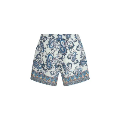 Multicolor Polyester Short And Mini Shorts