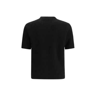 Black Cotton T-Shirt
