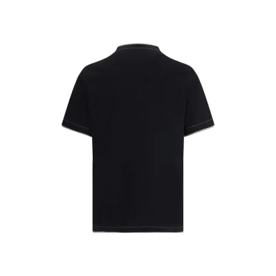 Black Cotton T-Shirt