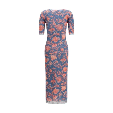 Multicolor Polyamide Casual Dress