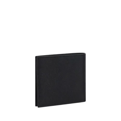 Black Calf Leather Bos Taurus Wallet