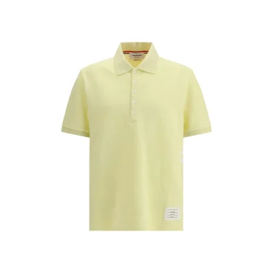 Yellow Cotton Polo Shirt