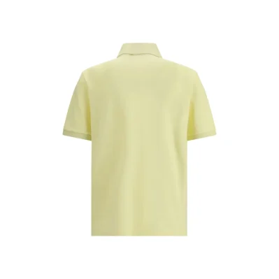 Yellow Cotton Polo Shirt