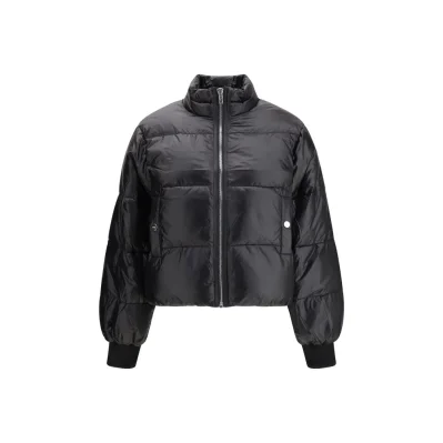 Black Nylon Coat