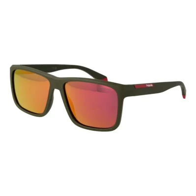 Green Polycarbonate Sunglasses