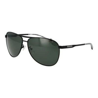 Black Stainless Steel Sunglasses