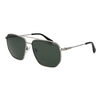 Silver Metal Sunglasses